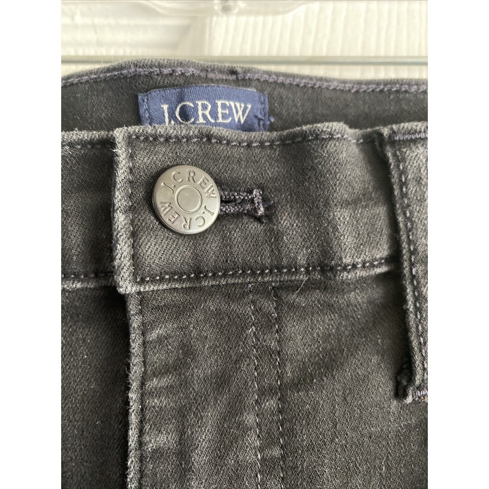 J.Crew High-Rise Skinny Jeans Womens Size 30 Black Stretch Denim‎ Pants - Picture 3 of 7